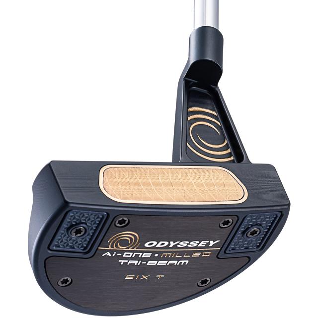 ゴルフクラブ オデッセイ　AI-ONE MILLED　Ai-ONE MILLED TRI-BEAM SIX T CH パター　シャフト：STROKE LAB 90