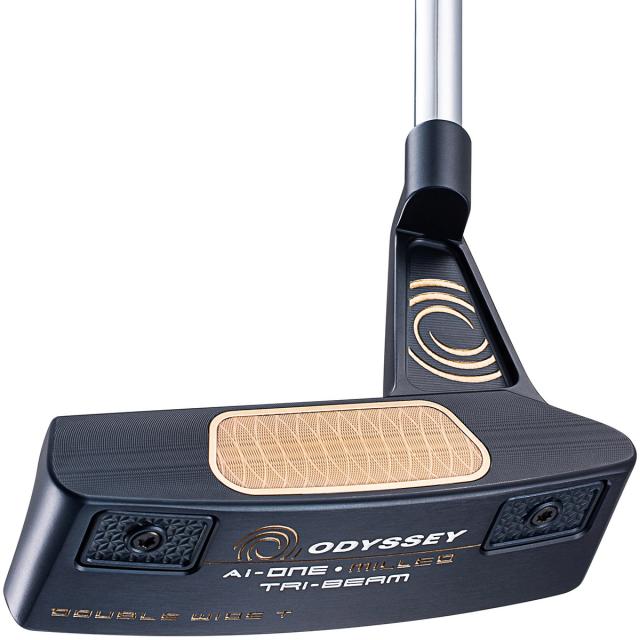 ゴルフクラブ オデッセイ　AI-ONE MILLED　Ai-ONE MILLED TRI-BEAM DOUBLE WIDE T CH パター　シャフト：STROKE LAB 90