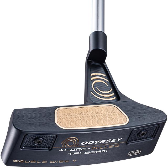 ゴルフクラブ オデッセイ　AI-ONE MILLED　Ai-ONE MILLED TRI-BEAM DOUBLE WIDE T CS パター　シャフト：STROKE LAB 90