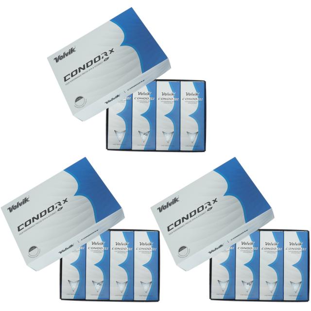 ゴルフボール ボルビック　Volvik　CONDOR X ボール 3ダースセットの通販は 16,632円