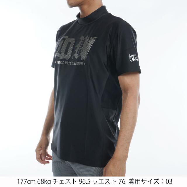 ダンスウィズドラゴン　Dance With Dragon　ストレッチ フラットエラクション PROM 半袖シャツ ダンスウィズドラゴン Dance With Dragon ストレッチ フラットエラ