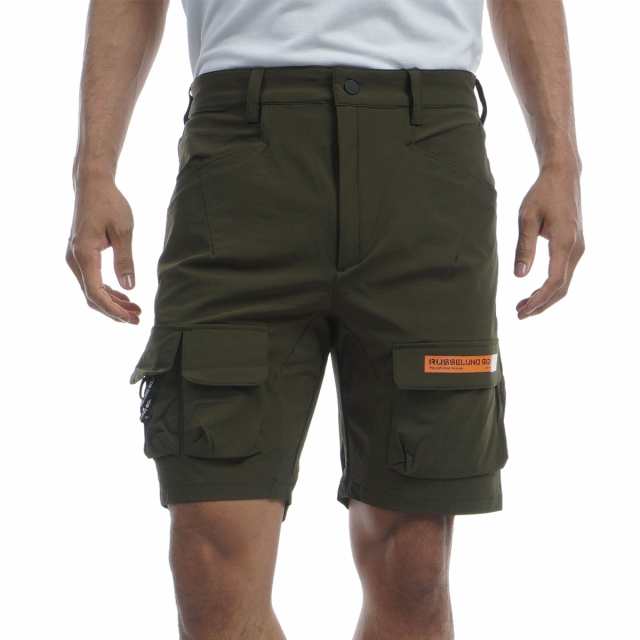 ラッセルノ　Russeluno Golf　ストレッチ CARGO ハーフパンツ