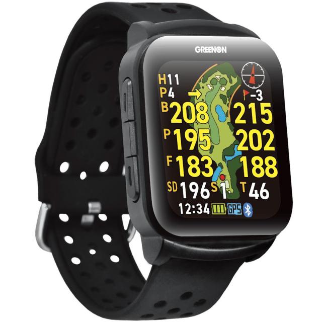 ゴルフ 距離計 グリーンオン　GREENON　ザ・ゴルフウォッチ GS501 距離測定器 距離計測器