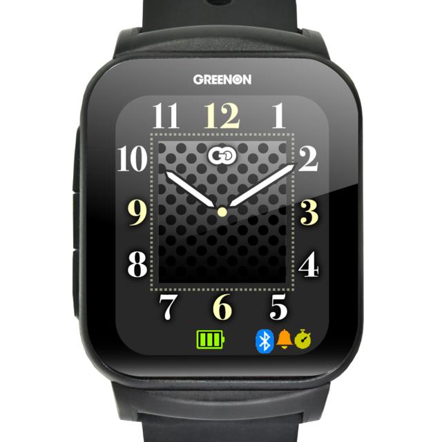 GREENON GS501 ゴルフ用距離計 黒 ゴルフウォッチ GS501