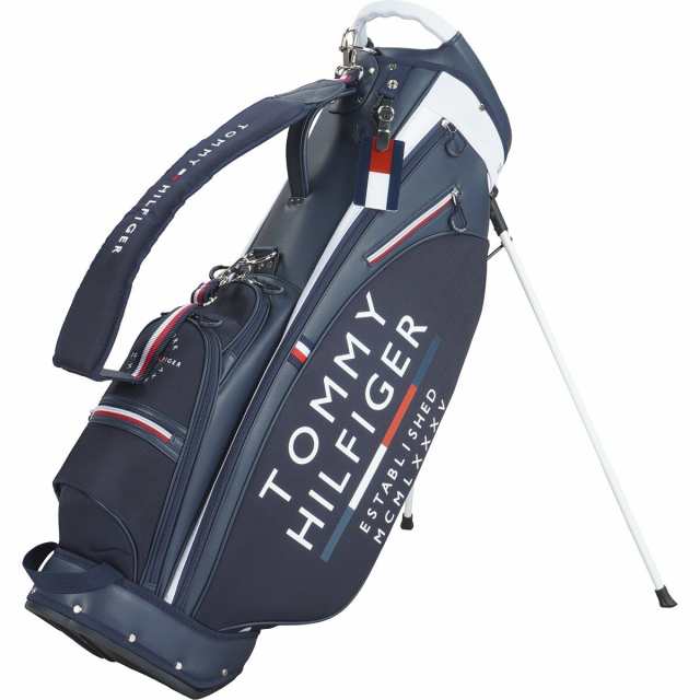 トミー ヒルフィガー ゴルフ　TOMMY HILFIGER GOLF　GDO限定 TOMMYスタンドキャディバッグ