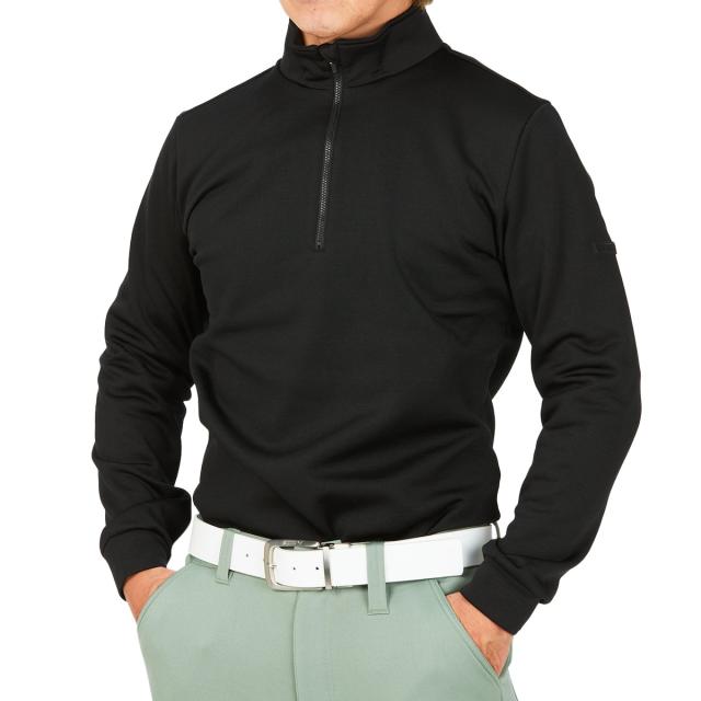 GDO オリジナル　GDO ORIGINAL　裏起毛 ハーフジップ長袖プルオーバーの通販は 5,683円