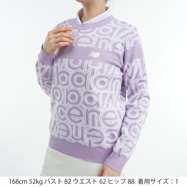 【new balance／NB】起毛素材 ストレッチ クルーネックニットセーター ニューバランス New Balance ストレッチ クルーネック セーター