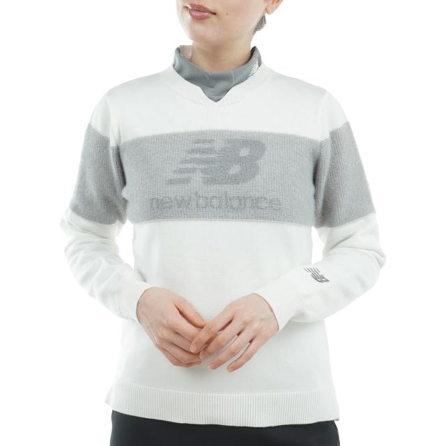 ニューバランス　New Balance　ストレッチ クルーネック セーター　レディス