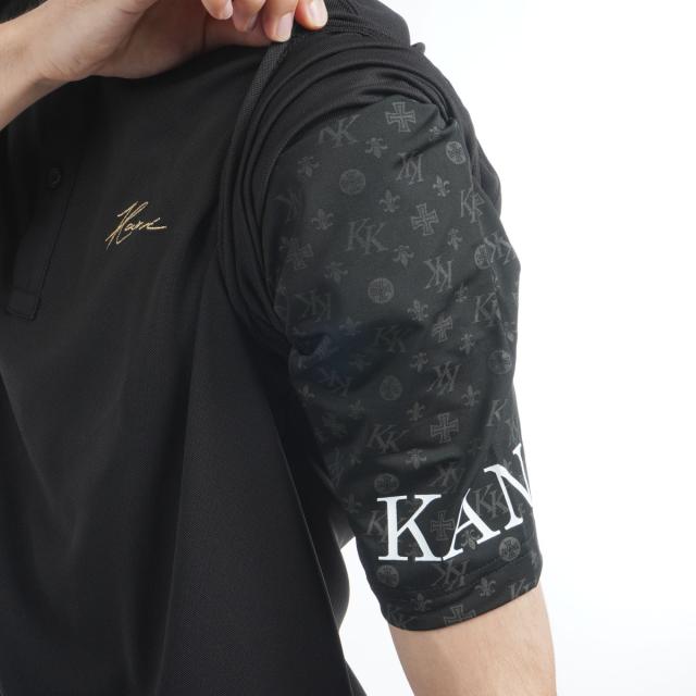カールカナイゴルフ KARL KANI GOLF ドライ 鹿の子 フェイクレイヤード