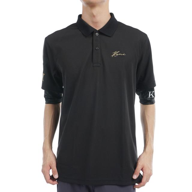 カールカナイゴルフ KARL KANI GOLF ドライ 鹿の子 フェイクレイヤード