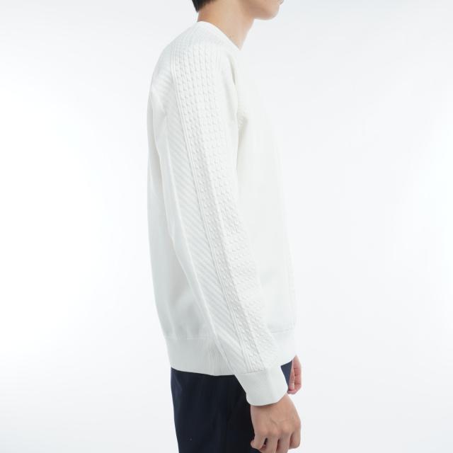 セント・アンドリュース St ANDREWS ケーブル裏地付きプルオーバー