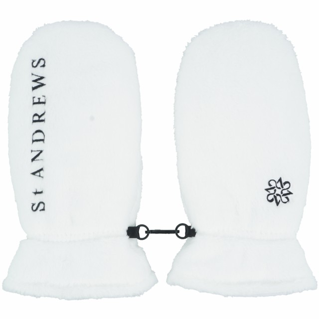 セント・アンドリュース　St ANDREWS　ファー×ツイル ミトン 両手用の通販は