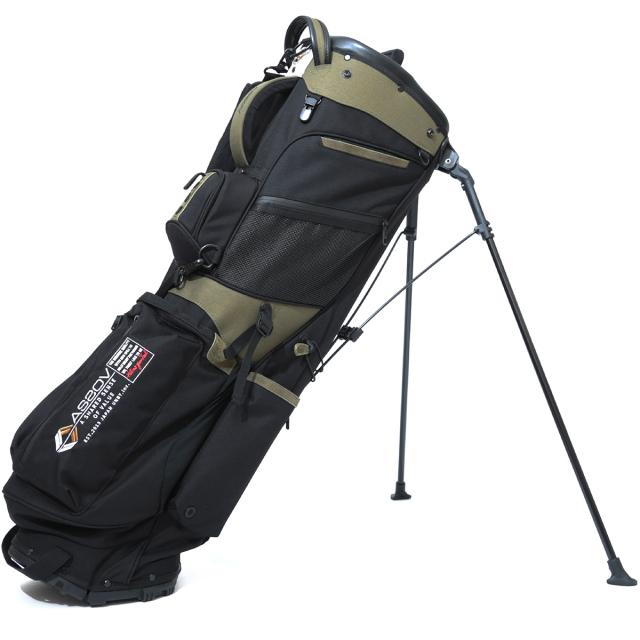 アッソブゴルフ AS2OV GOLF CORDURA FINE TEX スタンドキャディバッグ