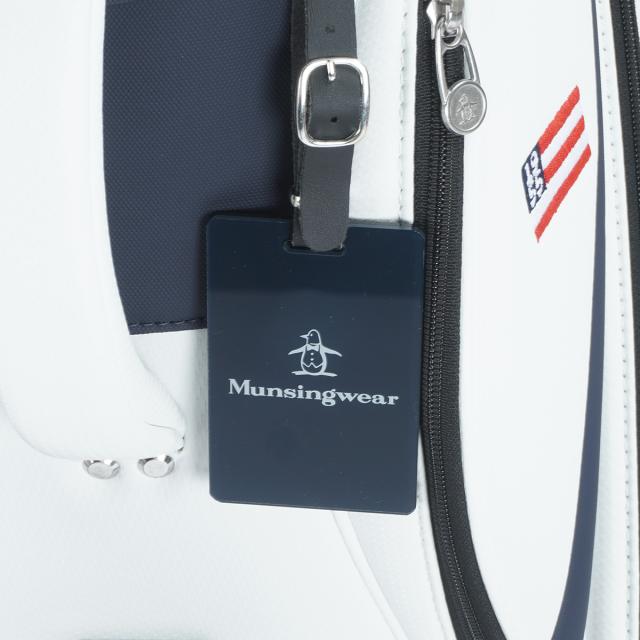 マンシングウェア　Munsingwear　SEASON COLLECTION ビッグロゴキャディバッグ_4