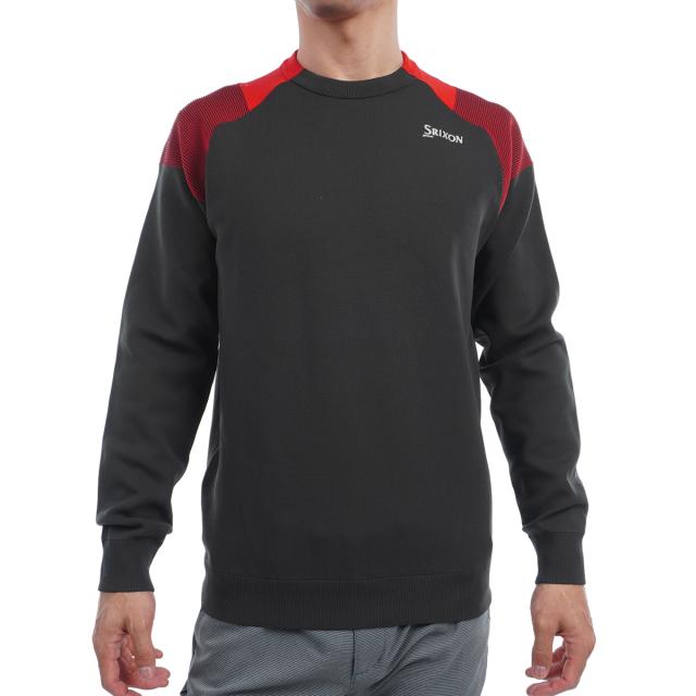スリクソンゴルフ　SRIXON　松山プロ共同開発 撥水糸クルーネックセーターの通販は
