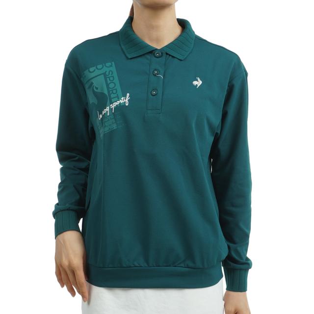 ルコックゴルフ　Le coq sportif GOLF　ストレッチフォーサー 長袖オーバーポロシャツ　レディスの通販は