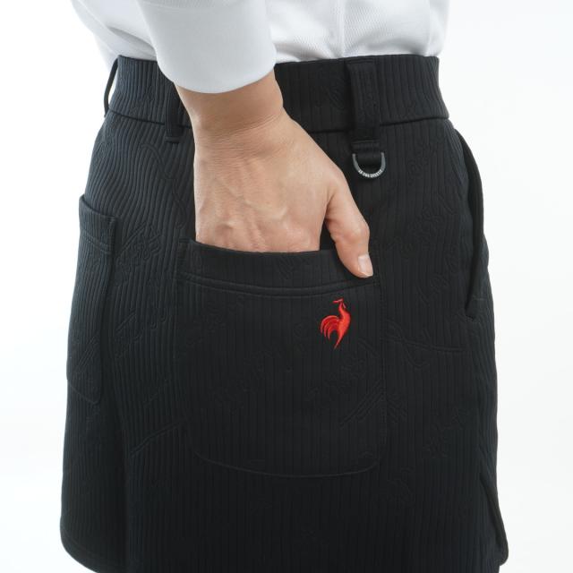 ルコックゴルフ　Le coq sportif GOLF　ストレッチ レギンス付きキルトジャカードスカート　レディスの通販は