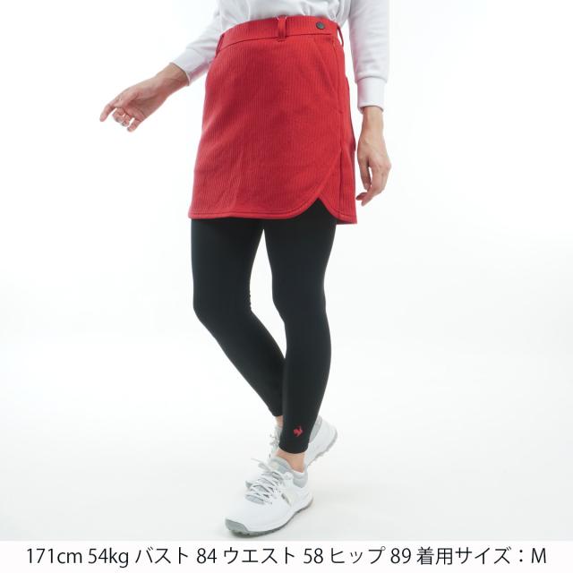ルコックゴルフ　Le coq sportif GOLF　ストレッチ レギンス付きキルトジャカードスカート　レディスの通販は