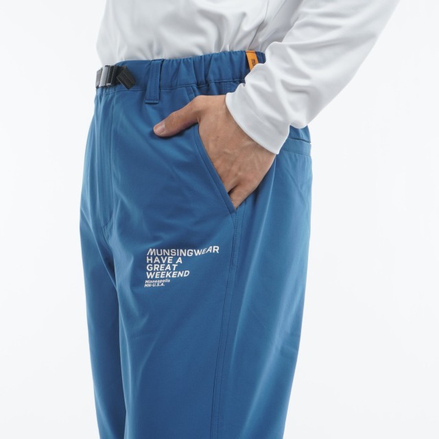 マンシングウェア　Munsingwear　ENVOY ストレッチ 9分丈パンツ ENVOY ストレッチ 裾ジップ 9分丈パンツ(ロングパンツ