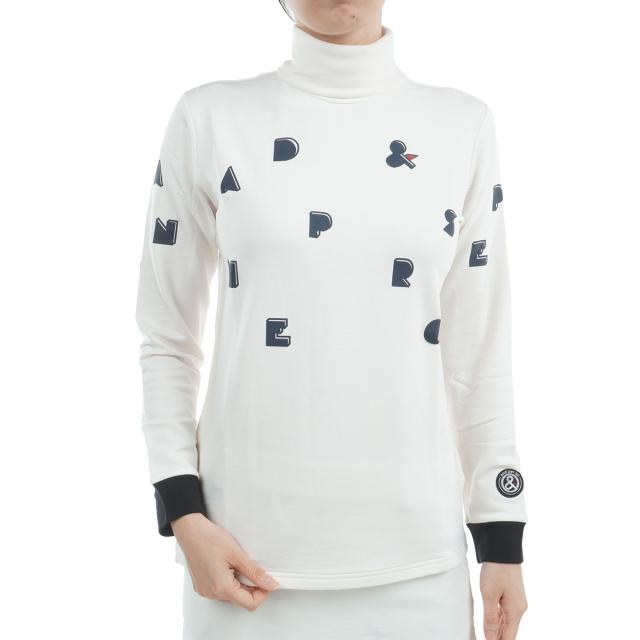 アンパスィ　and per se　ストレッチ セルヒート長袖タートルネックシャツ　レディスの通販は 9,363円