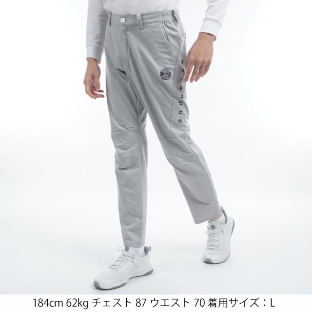 新品 and per se エアロスウェット テーパードパンツ88~93cmⒽ 新品 and per se エアロスウェット テーパードパンツ88~93cm