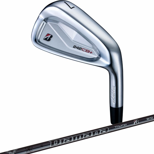 ブリヂストン　BRIDGESTONE GOLF　242CB+ アイアン(6本セット) Diamana Thump iB70　シャフト：Diamana Thump iB70