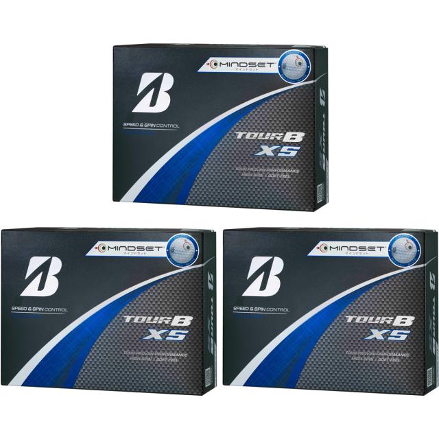 ブリヂストン TOUR B XS MINDSET ゴルフボール 4ダース 新品 TOUR B XS