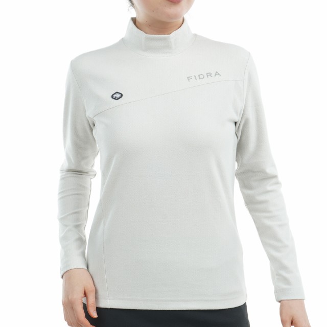 フィドラ　FIDRA　ストレッチ 両面起毛ハイネック長袖シャツ　レディスの通販は