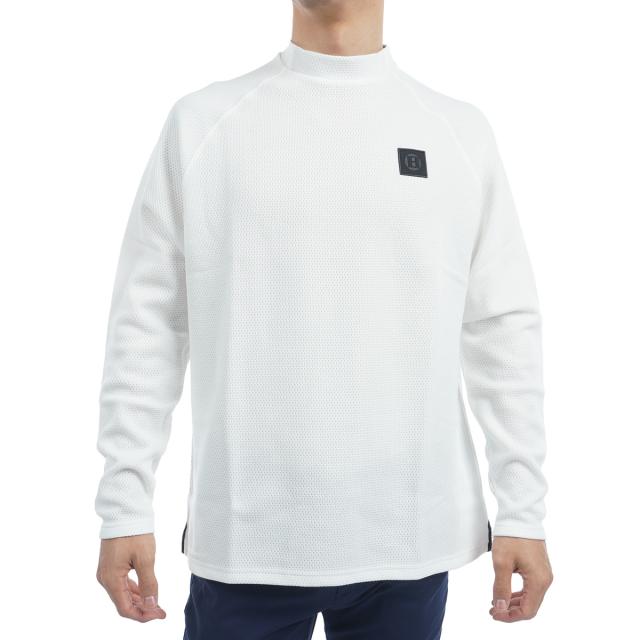 ブリーフィング　BRIEFING　CE バックロゴ リブモックネック長袖シャツの通販は