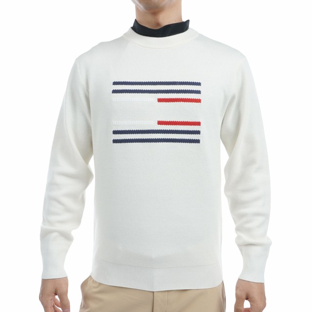 トミー ヒルフィガー ゴルフ　TOMMY HILFIGER GOLF　ビッグフラッグ クルーネックセーター