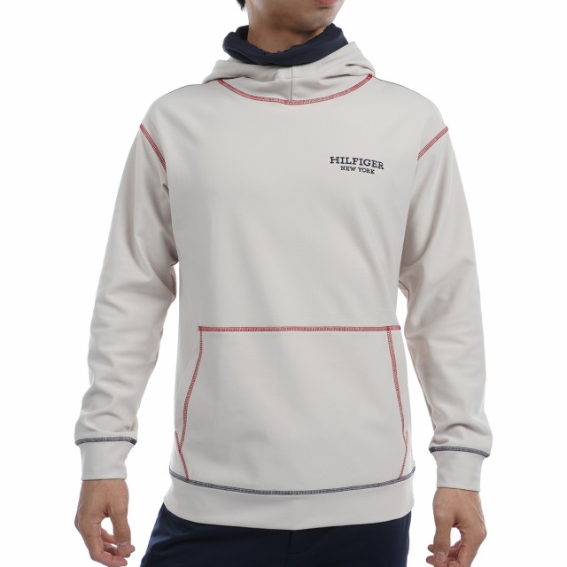 トミー ヒルフィガー ゴルフ　TOMMY HILFIGER GOLF　ストレッチ ネックウォーマー付きスウェットフーディー