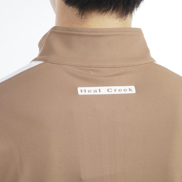 ヒールクリーク　Heal Creek　EcoBlueベアスムース ハーフジップ長袖シャツ_9