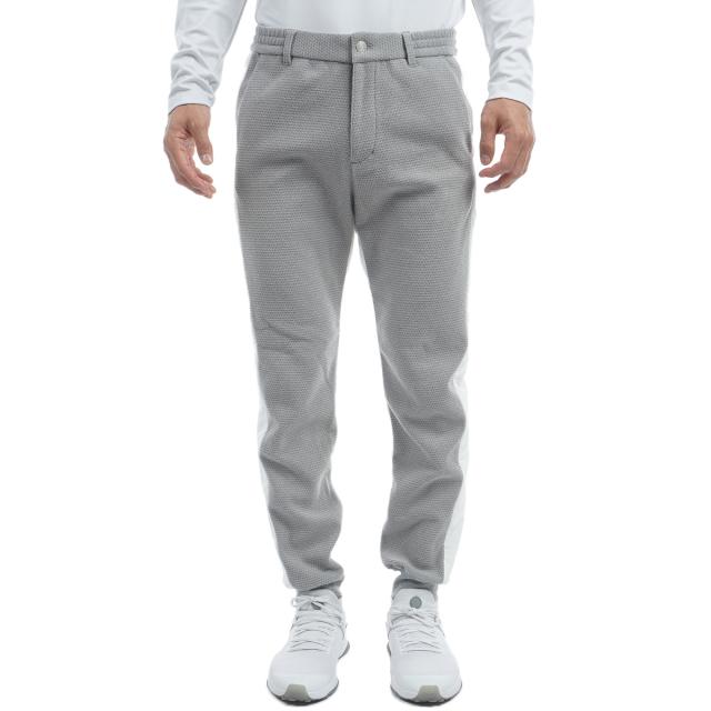 ロサーセン　ROSASEN　ストレッチ 変形鹿の子裏起毛×タフタパンツ