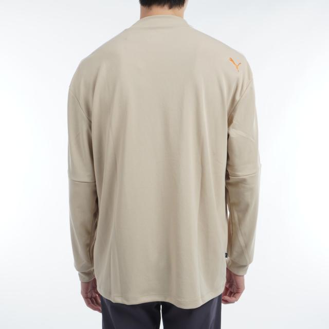 プーマ　PUMA　PC ストレッチ ジャカードテープライン モックネック長袖シャツの通販は