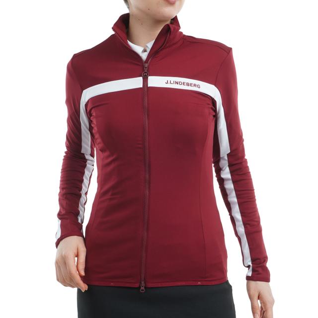 J.リンドバーグ　J.LINDEBERG　ストレッチ バックブリッジミッドレイヤー　レディス