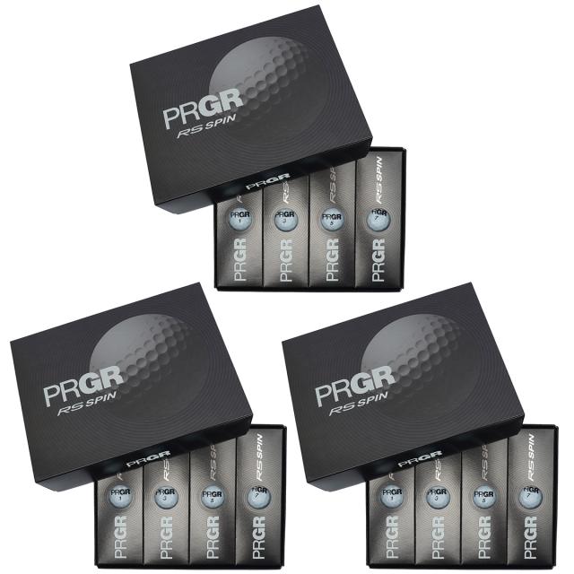 プロギア　PRGR　RS SPIN ボール 3ダースセット