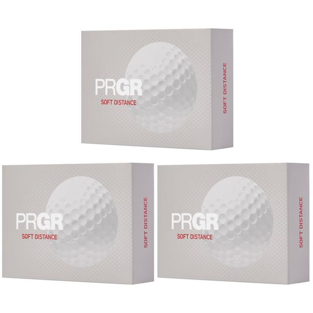 プロギア　PRGR　SOFT DISTANCE ボール 3ダースセット