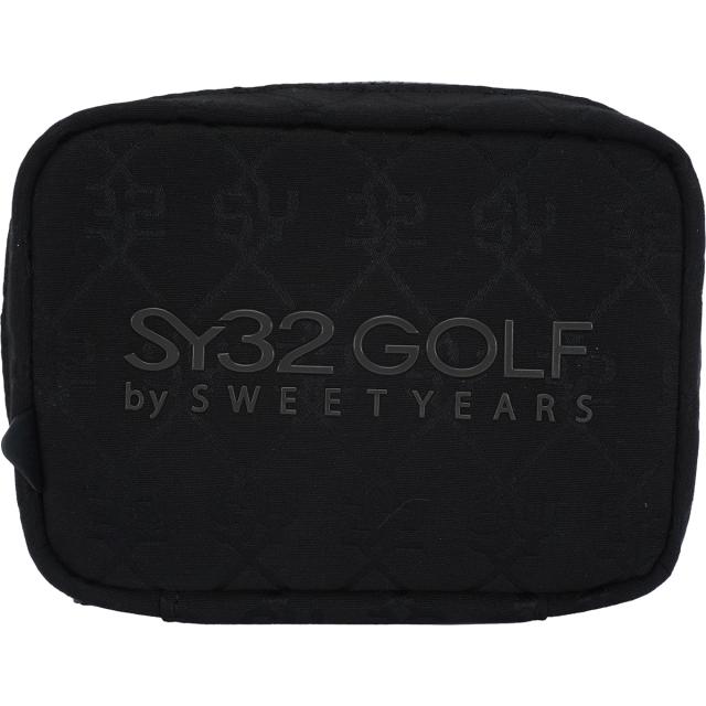 SY32 GOLF by SWEET YEARS ブラックポーチ SY32 GOLF by SWEET YEARS ブラックポーチ ゴルフ ポーチ