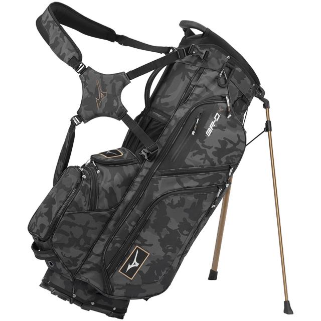 ★新品未使用品★ミズノ スタンドキャディバッグ BR-DX カモフラージュ MIZUNO (NEW/限定品)ミズノ BR-DX スタンドバッグ 5LJC212800