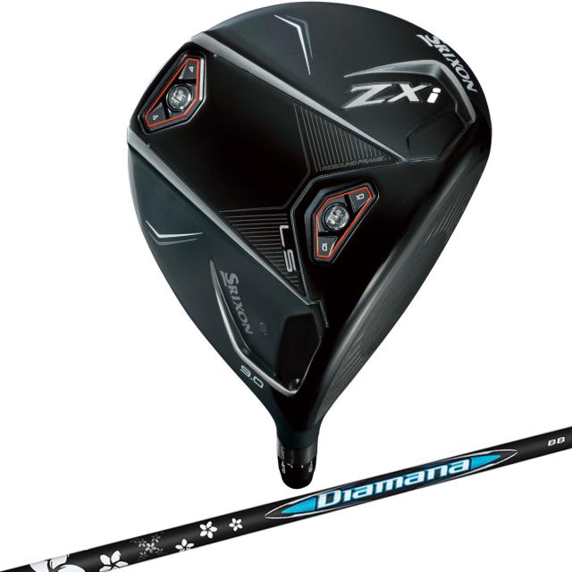 ダンロップ　SRIXON　スリクソン ZXi LS ドライバー Diamana BB63　シャフト：Diamana BB63