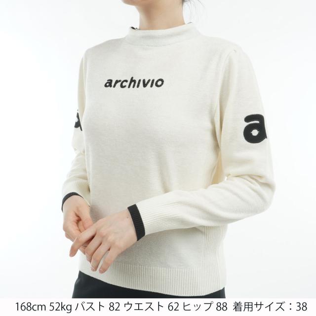 #archivio レディース セーター 38 ARCHIVIO アルチビオ ニットセーター オレンジ系 サイズ：38