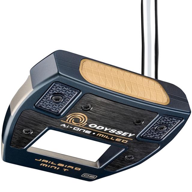 オデッセイ　AI-ONE MILLED　Ai-ONE MILLED JAILBIRD MINI T DB パター　シャフト：STROKE LAB 90