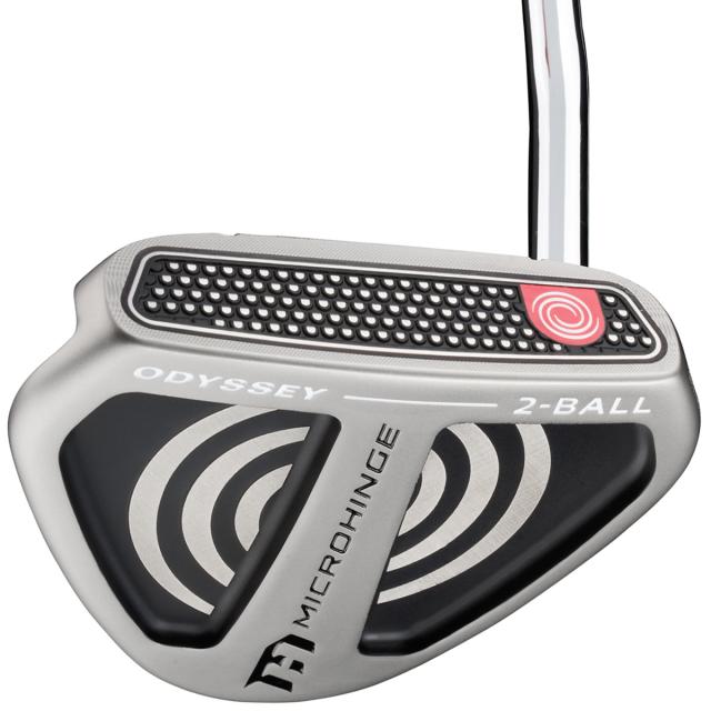 オデッセイ　ODYSSEY　MICROHINGE 2-BALL V-LINE DB パター　シャフト：Odyssey Steelの通販は 30,800円