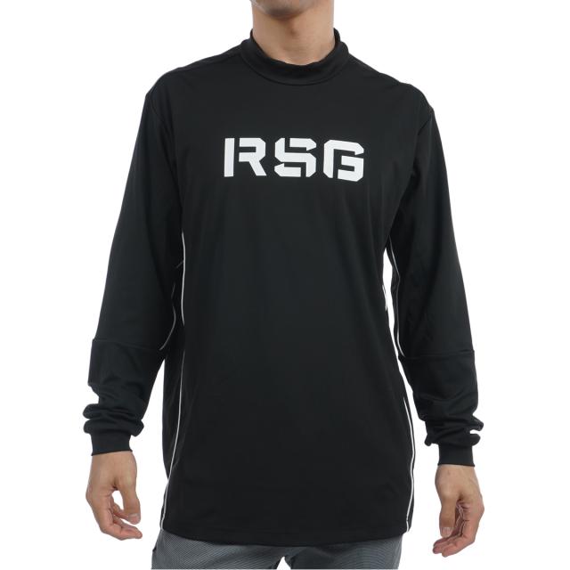 ラッセルノ Russeluno Golf パイピングライン モックネック長袖