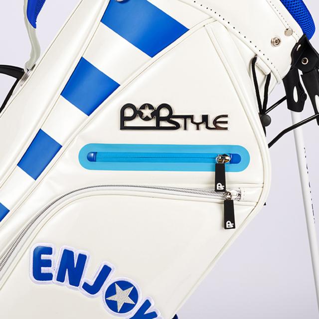 WINWIN★ウィンウィン スタースタッツシルバー キャディバッグ WINWIN☆ウィンウィン スタースタッツシルバー キャディバッグ