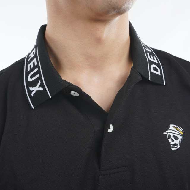 デヴァロー ゴルフ　DEVEREUX GOLF　ストレッチ ワンポイント長袖ポロシャツの通販は