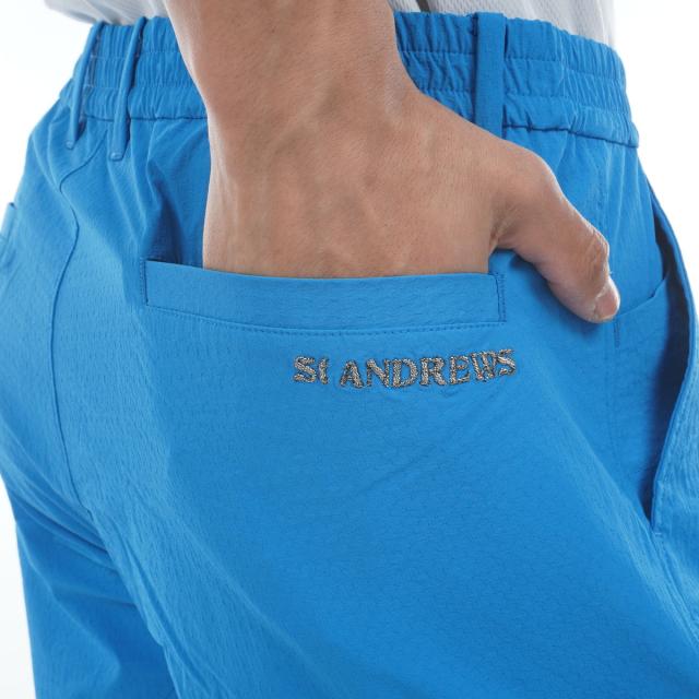 セント・アンドリュース　St ANDREWS　ナイロンドビー ストレッチショートパンツ_9