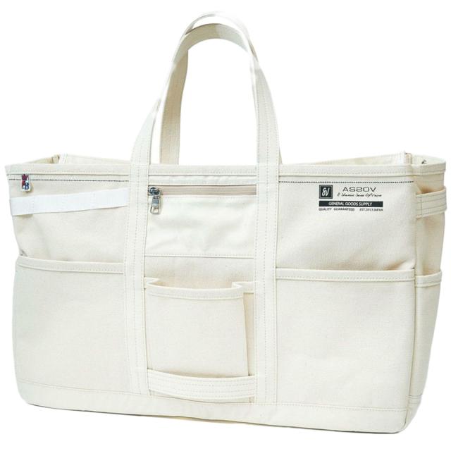 アッソブゴルフ　AS2OV GOLF　ON キャンバストートバッグ M