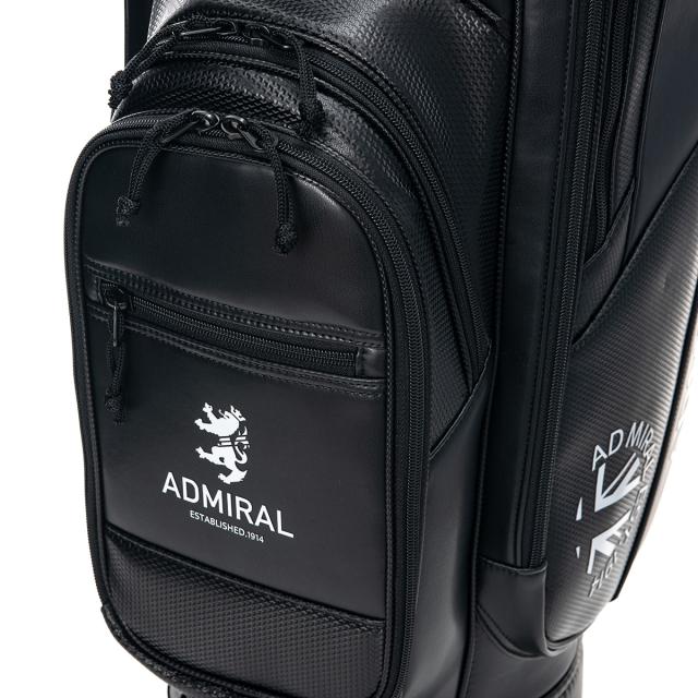 アドミラル Admiral ソフトフェイクレザーキャディバッグの通販はau