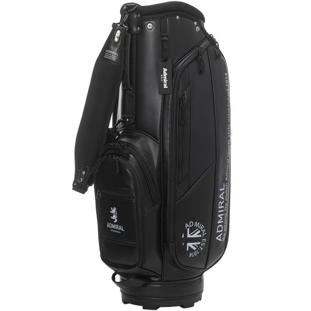 アドミラル Admiral ソフトフェイクレザーキャディバッグ